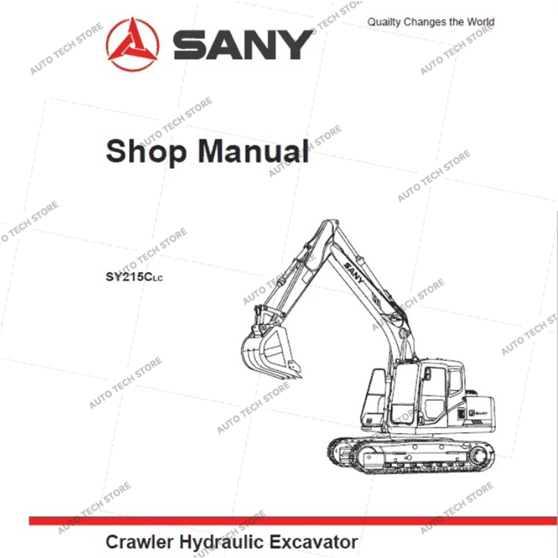 Heavy Equipment Pdf - Для руководства магазина тяжелого оборудования Sany