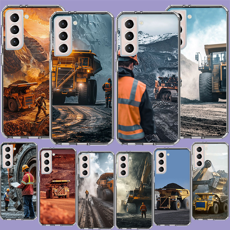 Dump Truck Heavy Equipment - Противоударный чехол для телефона Samsung A16
