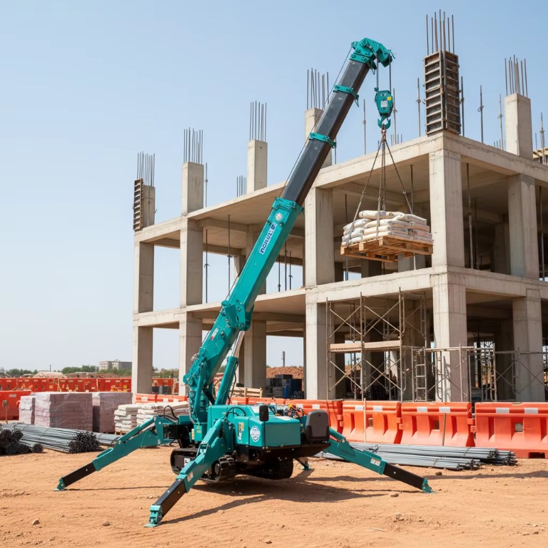 Compact Crawler Boom Lift - Мини-краны-пауки: Компактный гусеничный кран-паук, электрический гусеничный