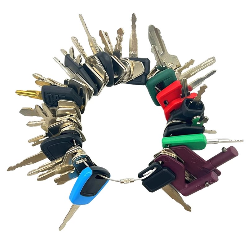 Heavy Equipment Keys Master Set - Набор ключей зажигания ABYN для тяжелой