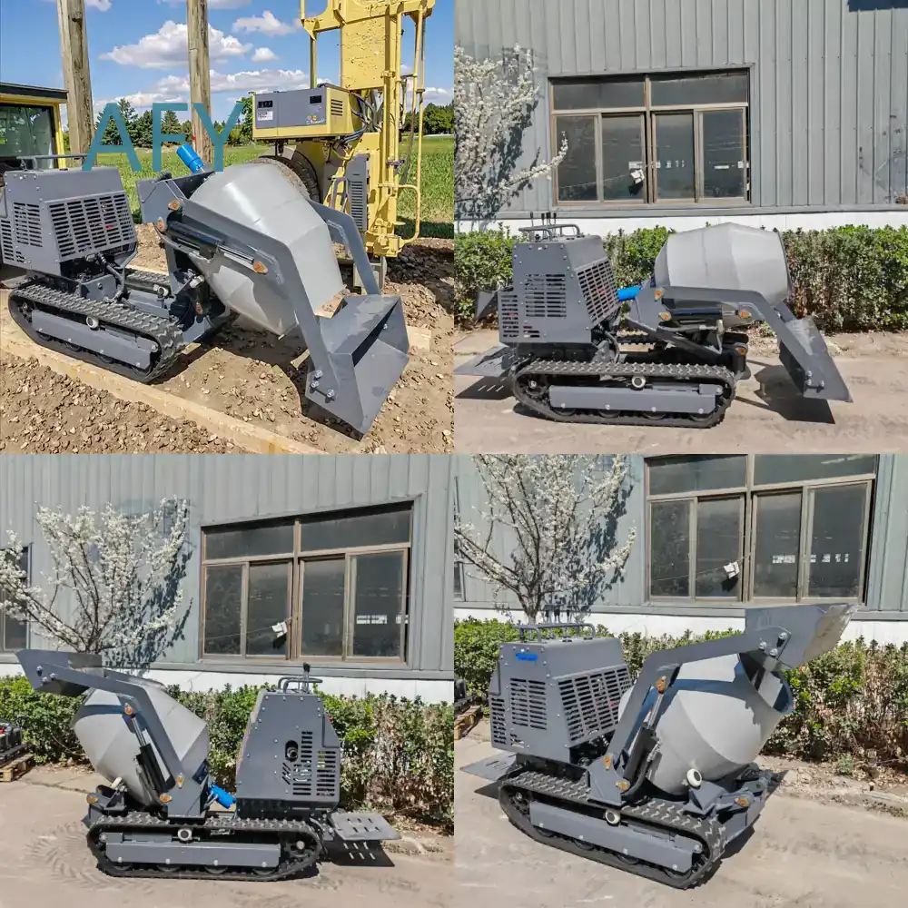 Dump Truck Heavy Equipment - Бетоносмеситель-самосвал 750Y: Простой в эксплуатации, для