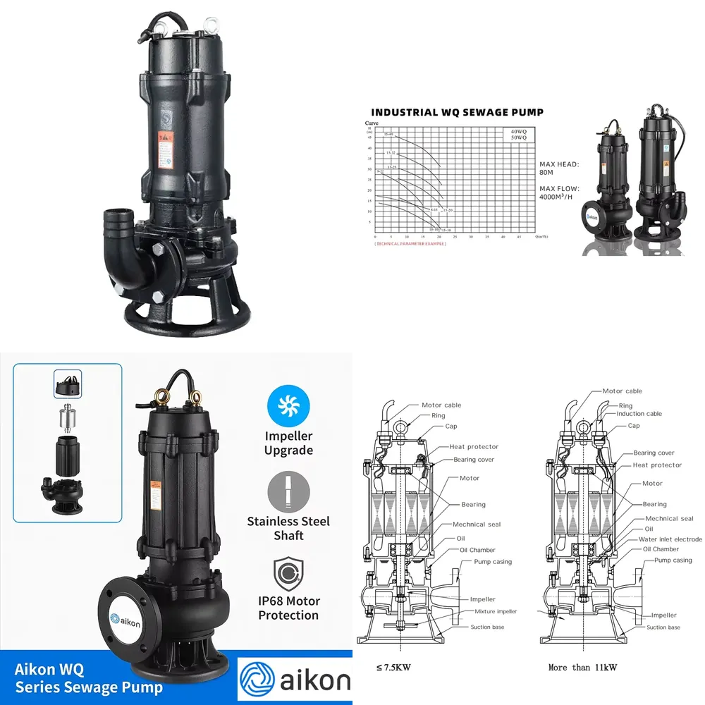Submersible Pump Sewage - Электрический погружной насос из нержавеющей стали