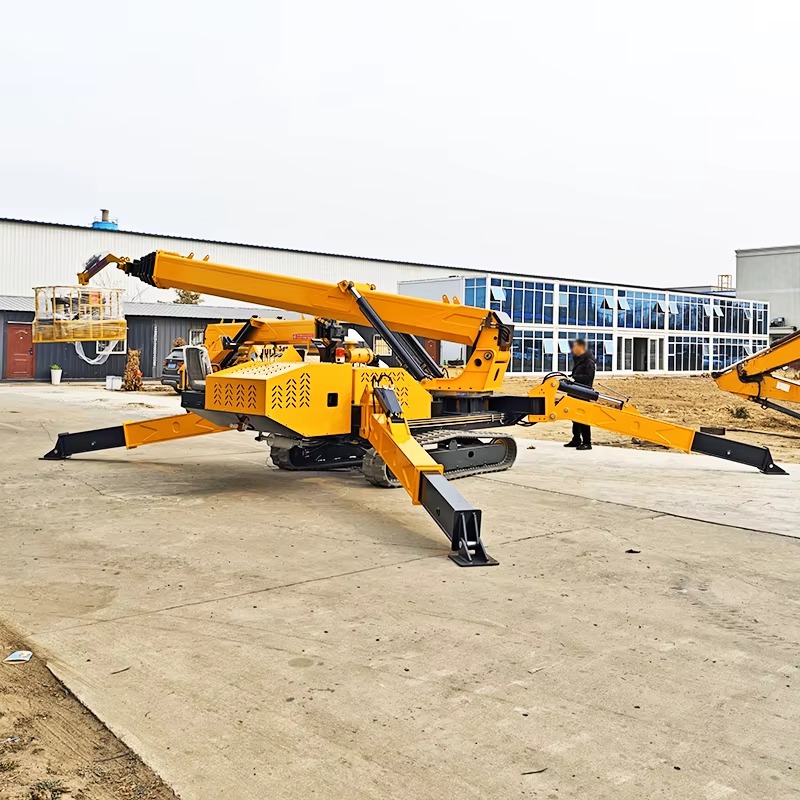 Compact Crawler Boom Lift - 8-тонный гусеничный кран-паук для тяжелых грузов