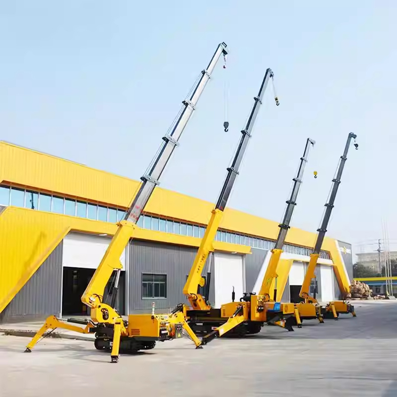 Compact Crawler Boom Lift - Компактный гусеничный кран-паук с гидравлическим приводом