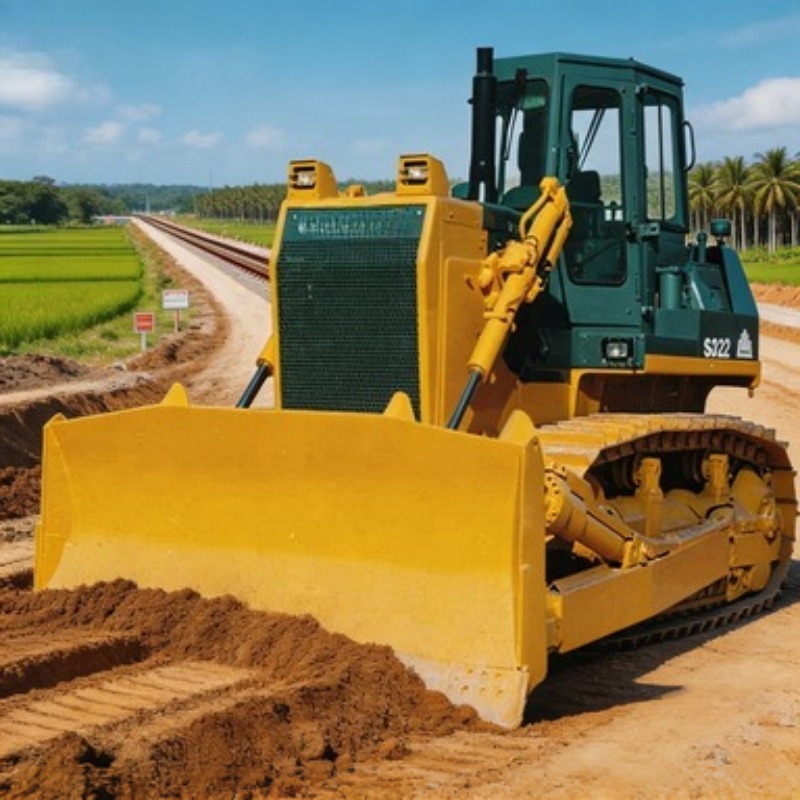 Бульдозер на гусеничном ходу S – обзор и цена Heavy Equipment Bulldozer