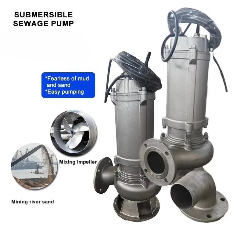 Промышленный электрический пог – обзор и цена Submersible Pump Sewage