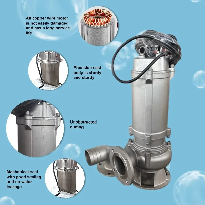 Промышленный электрический пог – обзор и цена Submersible Pump Sewage