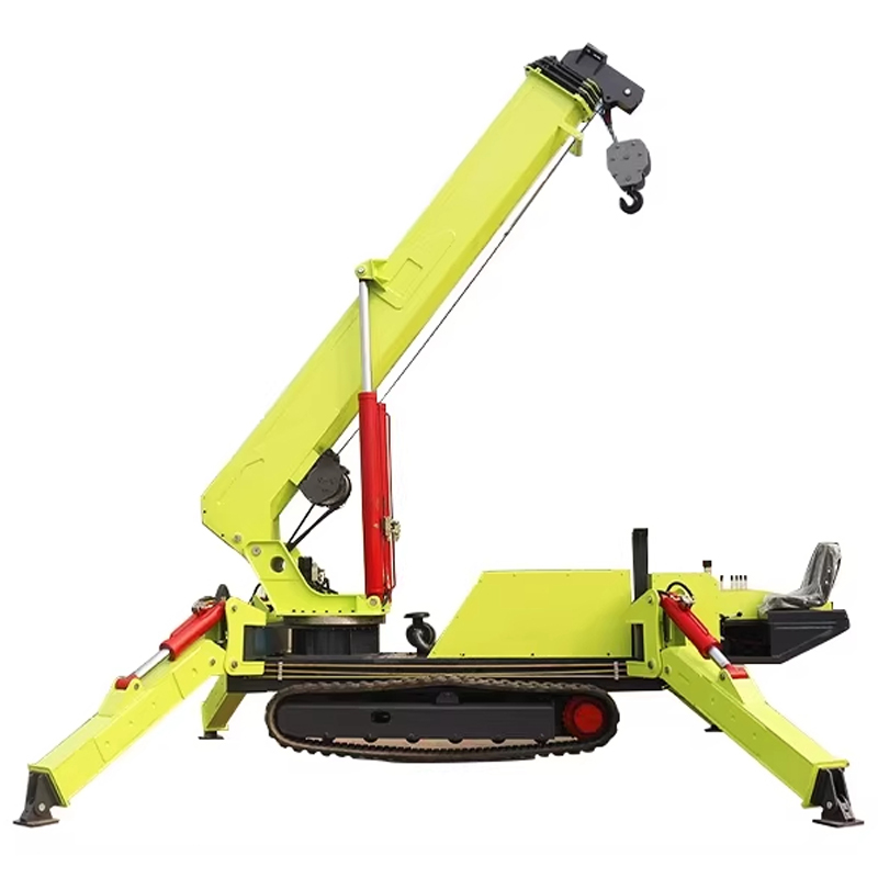 Компактный гусеничный кран-пау – обзор и цена Compact Crawler Boom Lift