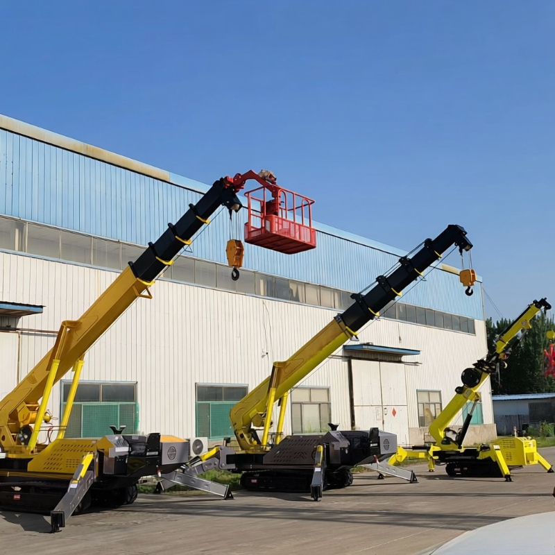 Популярный гусеничный кран-пау – обзор и цена Compact Crawler Boom Lift