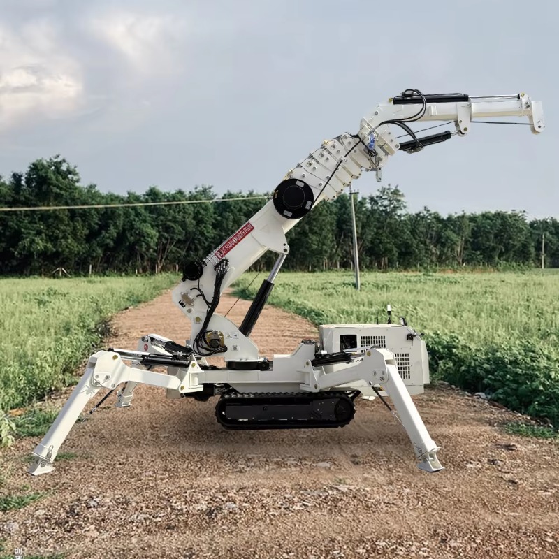 Компактный мини-кран-паук груз – обзор и цена Compact Crawler Boom Lift
