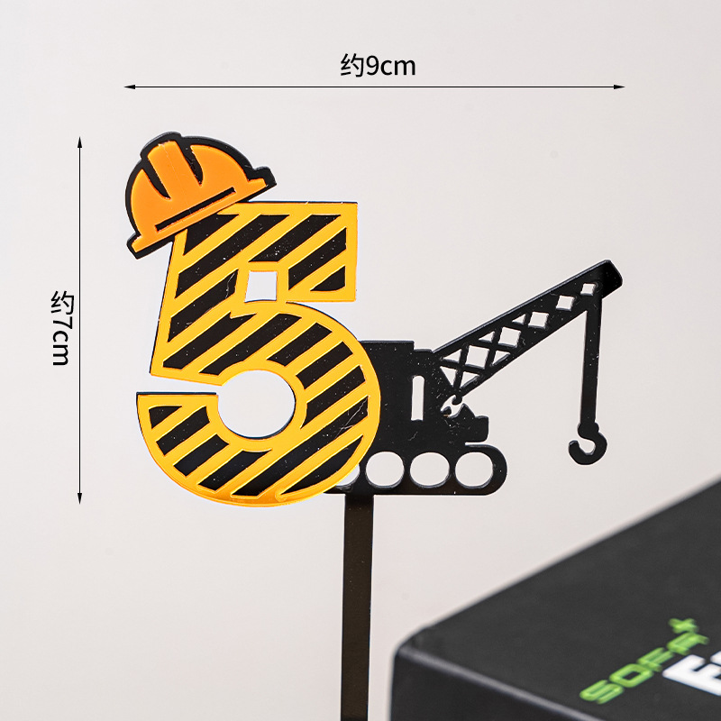 Строительный экскаватор, акрил – обзор и цена Heavy Equipment Excavator