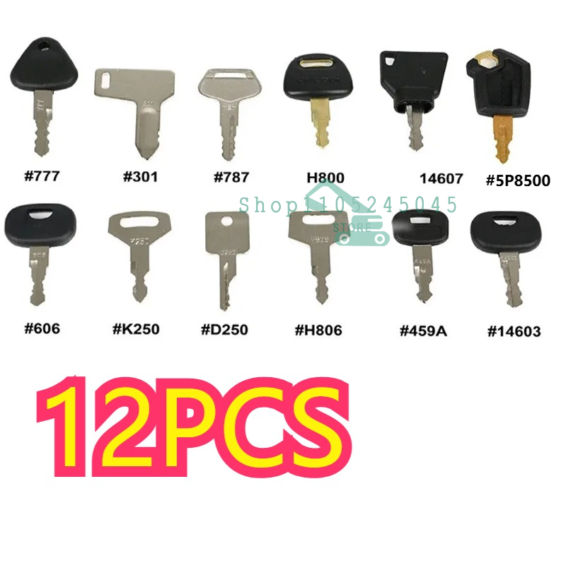 Набор ключей зажигания (28/21/ – обзор и цена Heavy Equipment Keys Master Set