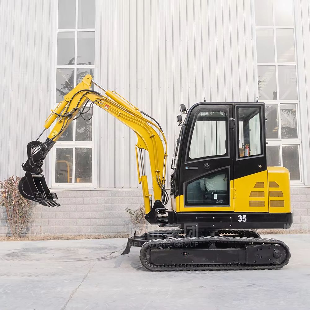 3,5-тонный мини-экскаватор на  – обзор и цена Heavy Equipment Excavator