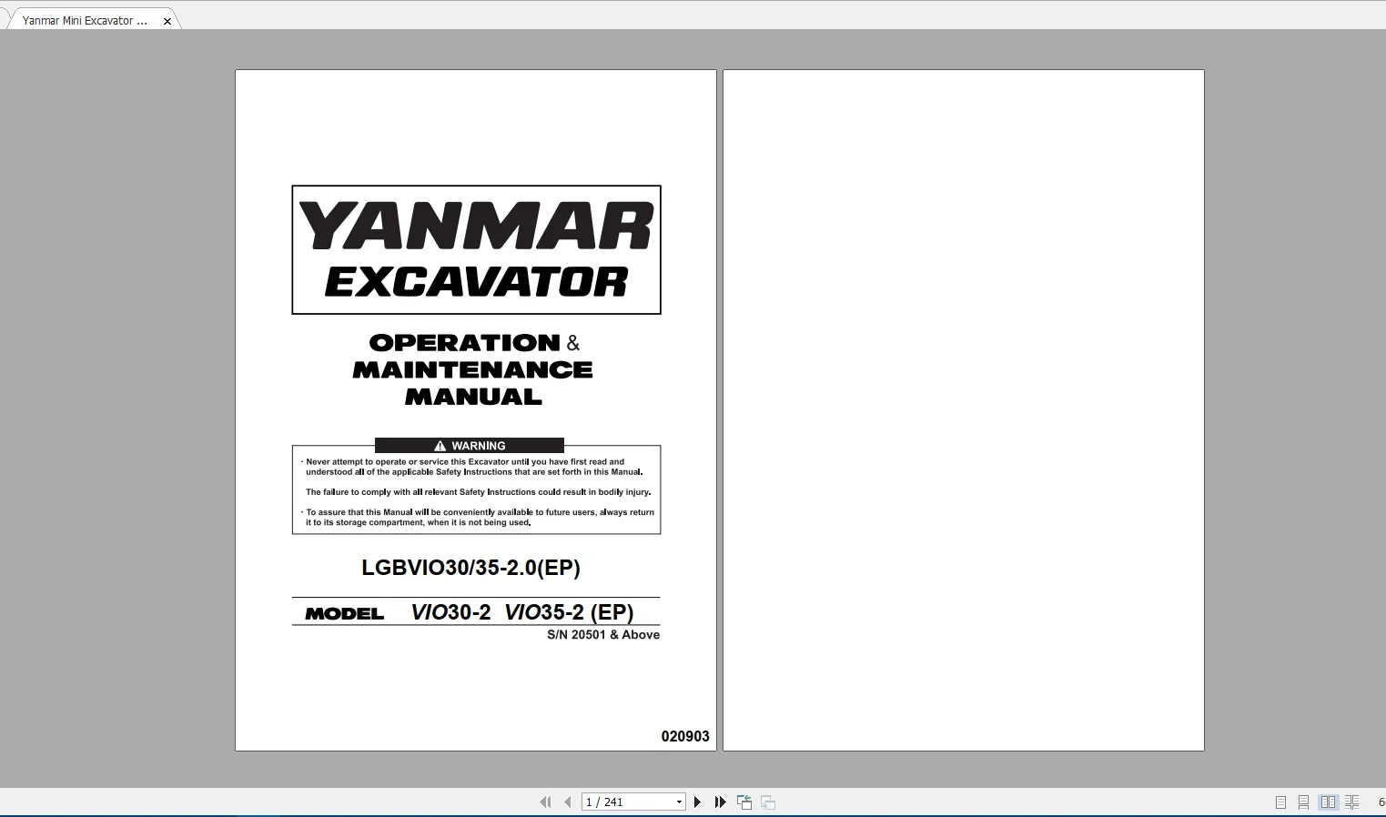 SpecDiag Yanmar Heavy Equipmen – обзор и цена Heavy Equipment Pdf