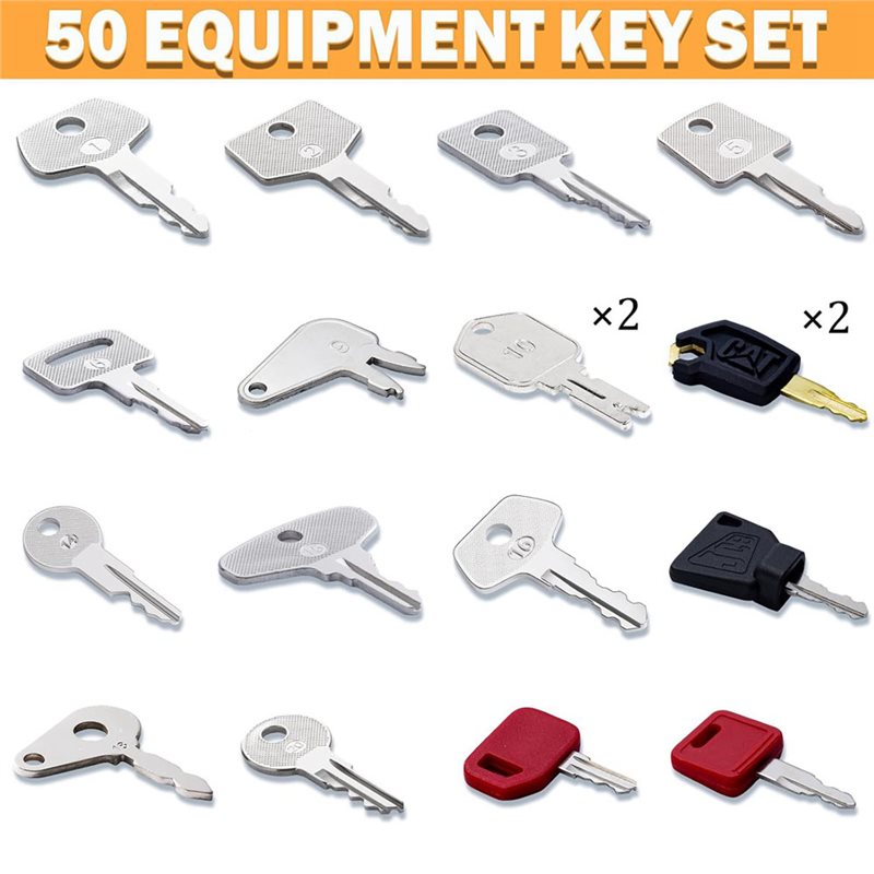 ABYN-Набор из 50 ключей для тя – обзор и цена Heavy Equipment Keys Master Set