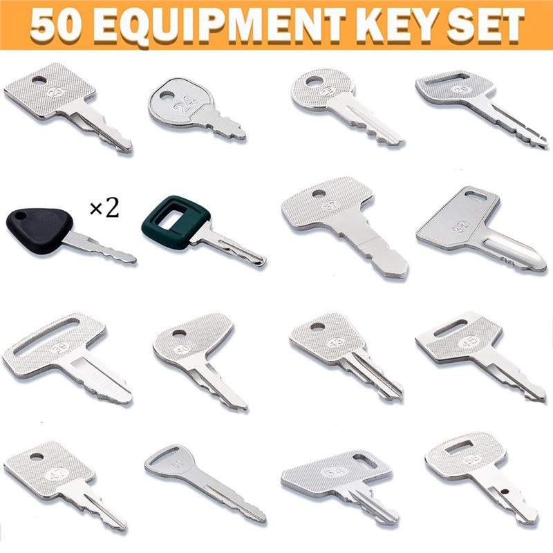 ABYN-Набор из 50 ключей для тя – обзор и цена Heavy Equipment Keys Master Set