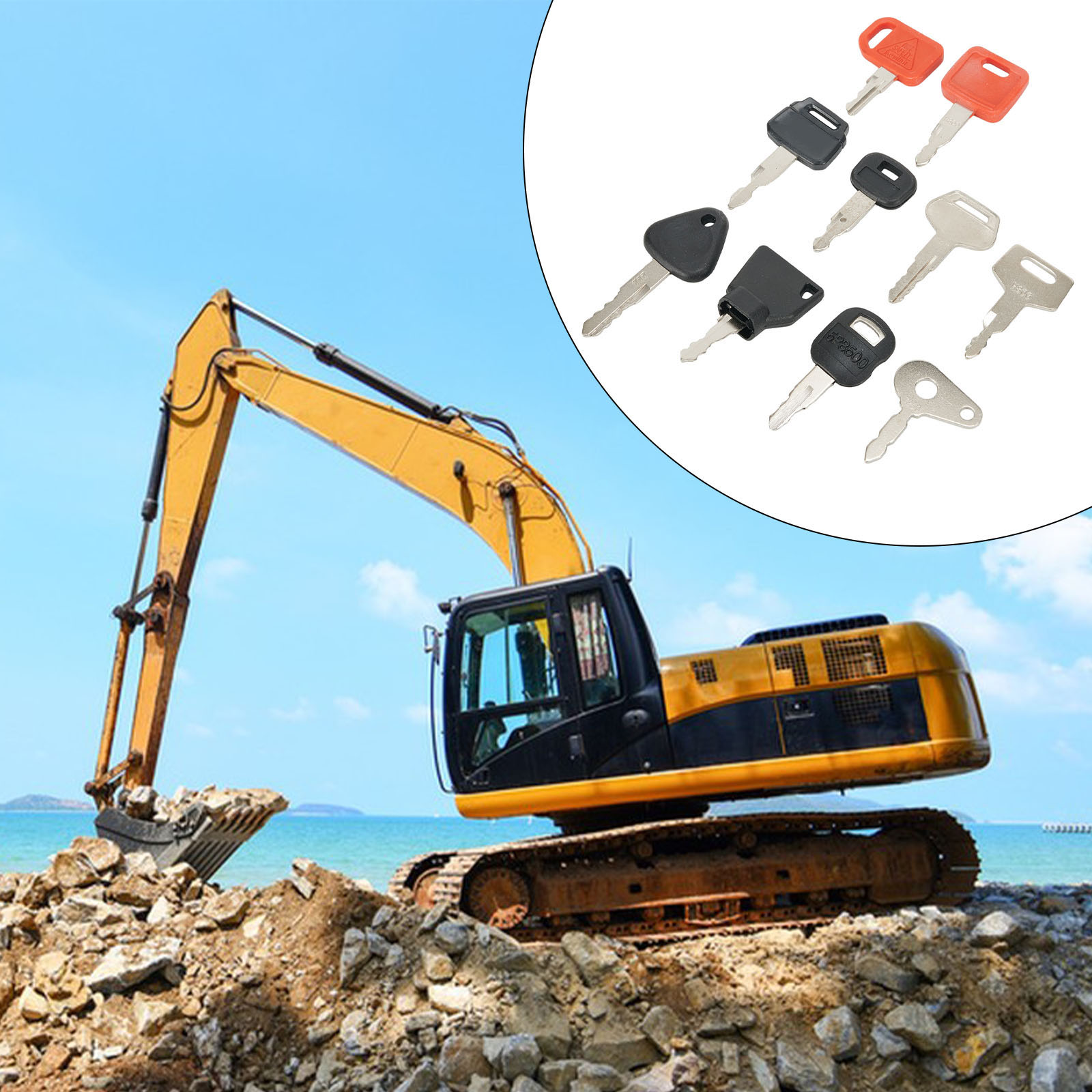 Набор ключей для экскаватора,  – обзор и цена Heavy Equipment Keys Master Set